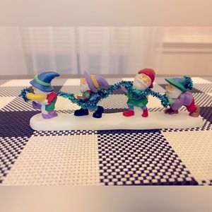 SOLD 🎄Department 56 Tangled In Tinsel, North Pole Series #56708